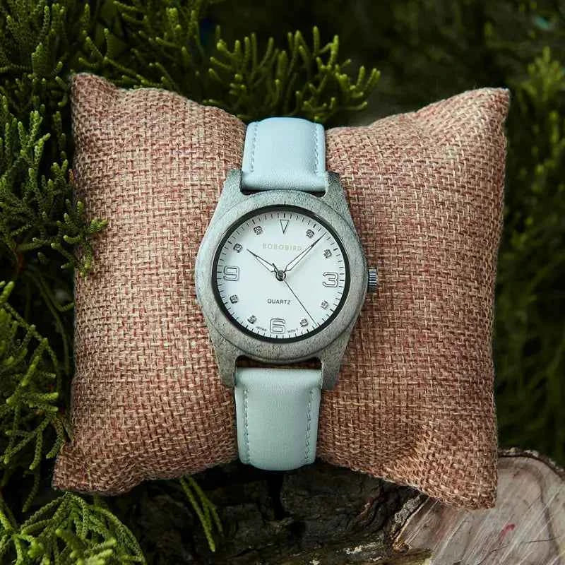 Bobo Bird Fiora Maple White | Relógio Feminino de Madeira – BOBO BIRD