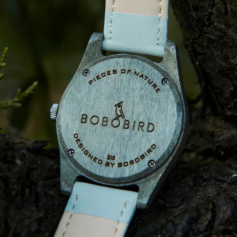 Bobo Bird Fiora Maple White | Relógio Feminino de Madeira – BOBO BIRD